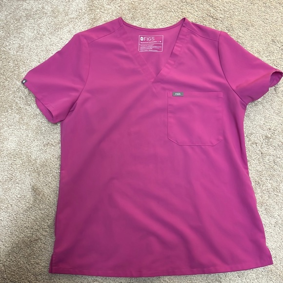 Figs Other Figs Scrubs Electric Orchid Catarina Top Poshmark